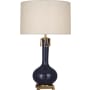 Robert Abbey Athena 32" Vase Table Lamp Midnight Blue