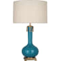 Robert Abbey Athena 32" Vase Table Lamp Peacock
