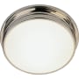 Robert Abbey Roderick 14" Flush Mount Ceiling Fixture Polished Nickel