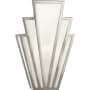 Robert Abbey Empire 11" Wall Sconce Antique Silver