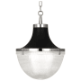 Robert Abbey Brighton 13" Pendant Polished Nickel