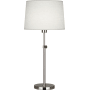Robert Abbey Koleman 25" Buffet Table Lamp Polished Nickel