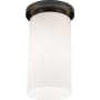 Robert Abbey Nina 6" Flush Mount Ceiling Fixture Deep Patina Bronze
