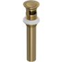 Rohl 1-1/4" Push Drain Assembly Antique Gold