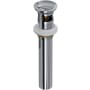 Rohl 1-1/4" Push Drain Assembly Polished Chrome
