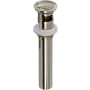 Rohl 1-1/4" Push Drain Assembly Polished Nickel