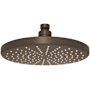 Rohl Rodello 1.8 GPM Single Function Rain Shower Head Tuscan Brass (Living Finish)