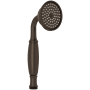Rohl Spa Shower 1.8 GPM Single Function Hand Shower Tuscan Brass