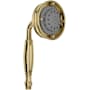 Rohl Spa Shower 1.8 GPM Multi Function Hand Shower Unlacquered Brass (Living Finish)