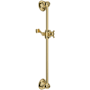 Rohl 24" Wall Mounted Shower Slide Bar Unlacquered Brass (Living Finish)