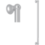 Rohl Shower 36" Grab Bar Polished Chrome
