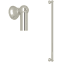 Rohl Shower 36" Grab Bar Polished Nickel