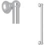 Rohl Shower 24" Grab Bar Polished Chrome