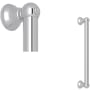 Rohl Shower 18" Grab Bar Polished Chrome