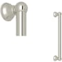 Rohl Shower 18" Grab Bar Polished Nickel