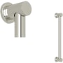Rohl Lombardia Grab Bar Polished Nickel