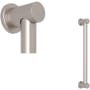Rohl Lombardia Grab Bar Satin Nickel