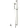 Rohl Spa Shower 1.8 GPM Single Function Hand Shower Package - Includes Slide Bar, Hose, and Wall Supply Polished Nickel