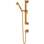 Rohl Palladian 1.8 GPM Single Function Hand Shower Package - Includes Slide Bar, Hose, and Wall Supply Italian Brass