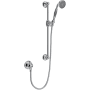 Rohl Spa Shower 1.8 GPM Single Function Hand Shower Package - Includes Slide Bar, Hose, and Wall Supply Polished Chrome