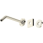 Rohl Shower 8-3/4" Wall Mounted Shower Arm and Flange Polished Nickel