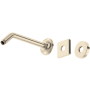 Rohl Shower 8-3/4" Wall Mounted Shower Arm and Flange Satin Nickel