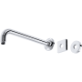 Rohl Michael Berman 12-1/4" Wall Mounted Shower Arm and Flange Polished Chrome