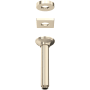 Rohl Shower 6-11/16" Ceiling Mounted Shower Arm and Flange Satin Nickel