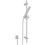 Rohl Spa Shower 1.8 GPM Single Function Hand Shower Package - Includes Slide Bar, Hose, and Wall Supply Polished Chrome