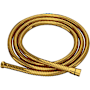 Rohl 59" Metal Spa Shower Hose Unlacquered Brass (Living Finish)