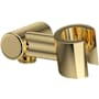 Rohl Hand Shower Holder with Outlet Unlacquered Brass (Living Finish)