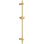 Rohl 30" Spa Shower Slide Bar Unlacquered Brass (Living Finish)