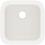 Rohl Allia 17-7/8" Undermount Single Basin Fireclay Kitchen / Bar Sink Pergame