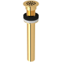 Rohl 1-1/4" Grid Drain Assembly - Less Overflow Italian Brass