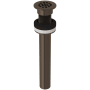 Rohl 1-1/4" Grid Drain Assembly - Less Overflow Tuscan Brass