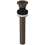 Rohl 1-1/4" Grid Drain Assembly - Less Overflow Tuscan Brass (Living Finish)