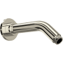 Rohl Tenerife 6-13/16" Wall Mounted Shower Arm and Flange Polished Nickel