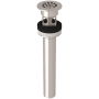 Rohl 1-1/4" Grid Drain Assembly Satin Nickel