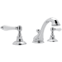 Rohl Acqui 1.2 GPM Widespread Bathroom Faucet with Pop-Up Drain Assembly Polished Chrome