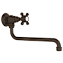 Rohl Acqui 1.5 GPM Wall Mounted Single Hole Pot Filler Tuscan Brass (Living Finish)