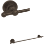 Rohl San Giovanni 18" Towel Bar Tuscan Brass