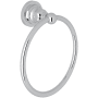 Rohl San Giovanni 6" Wall Mounted Towel Ring Polished Chrome