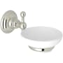 Rohl Acqui Wall Mounted Soap Dish Holder Polished Nickel