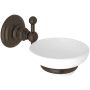Rohl Acqui Wall Mounted Soap Dish Holder Tuscan Brass
