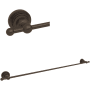 Rohl San Giovanni 30" Towel Bar Tuscan Brass