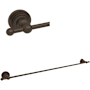 Rohl San Giovanni 30" Towel Bar Tuscan Brass (Living Finish)