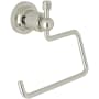 Rohl Campo Wall Mounted Euro Toilet Paper Holder Polished Nickel