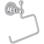 Rohl San Giovanni Wall Mounted Toilet Paper Holder Polished Chrome