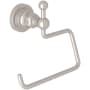 Rohl San Giovanni Wall Mounted Toilet Paper Holder Satin Nickel