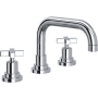 Rohl Lombardia 1.2 GPM Widespread Bathroom Faucet with Pop-Up Drain Assembly Polished Chrome